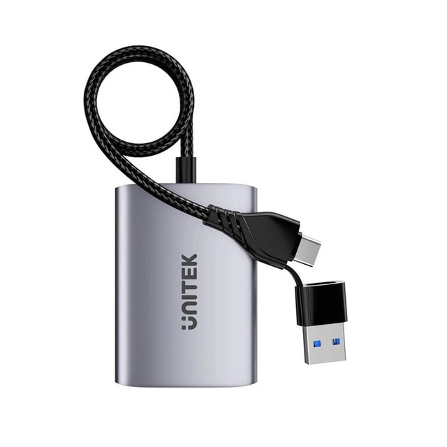 USB-C and USB-A to Dual HDMI Adapter - USB-C USB-A Thunderbolt 3/4 1920x1080@60Hz
