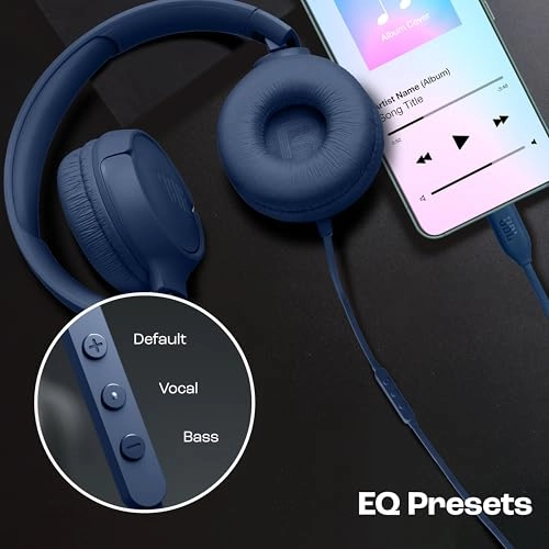 (Renewed) Tune 520C Wired Headphone