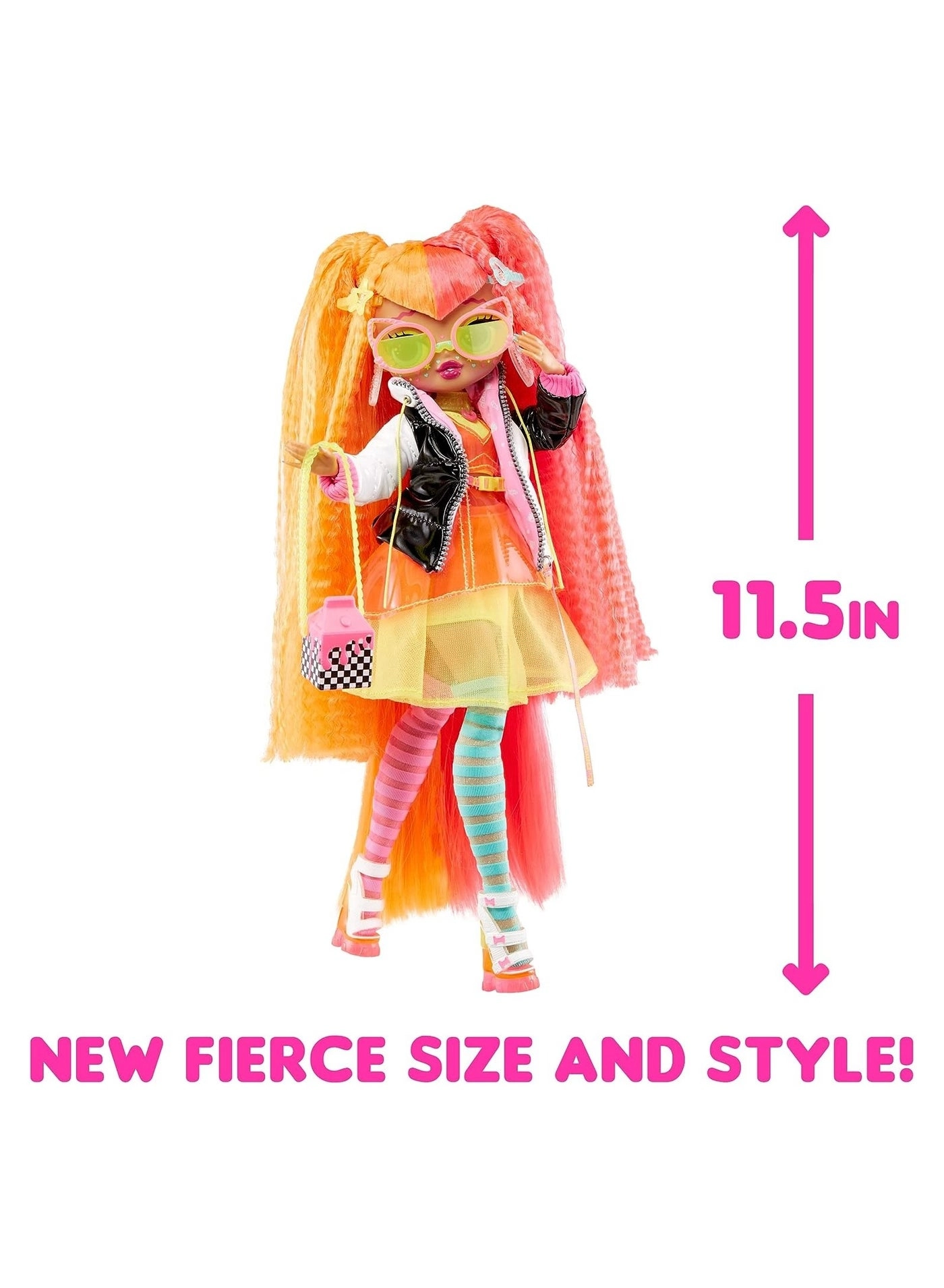 Neonlicious Fashion Doll - 11.5 inches 15 Surprises
