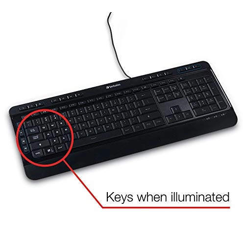 Illuminated Wired Keyboard - Wired
