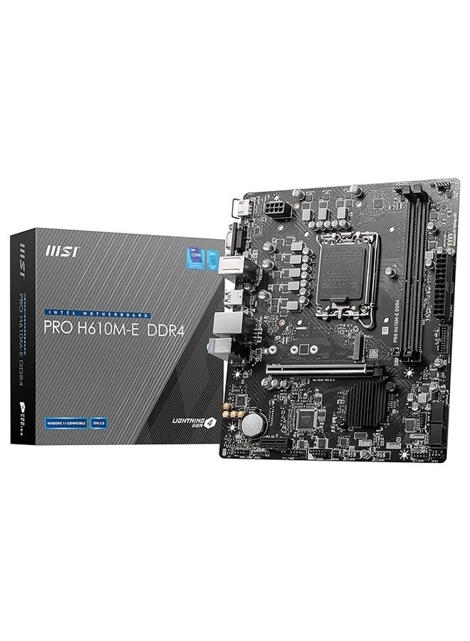 MSI PRO H610M-E - Micro-ATX LGA 1700