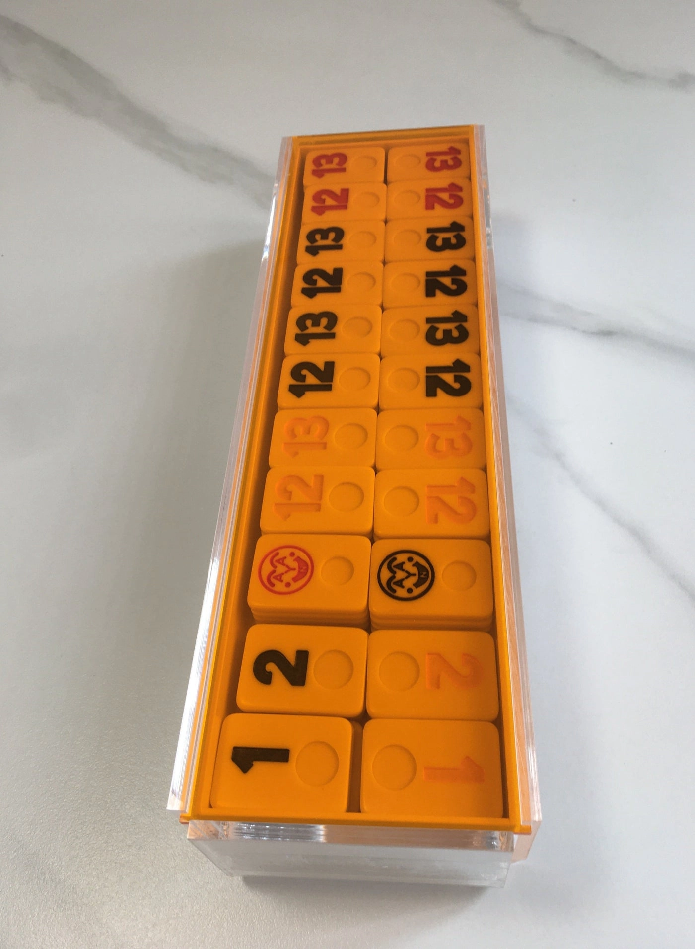 rummikub standard set - 106 Tiles 4 Racks