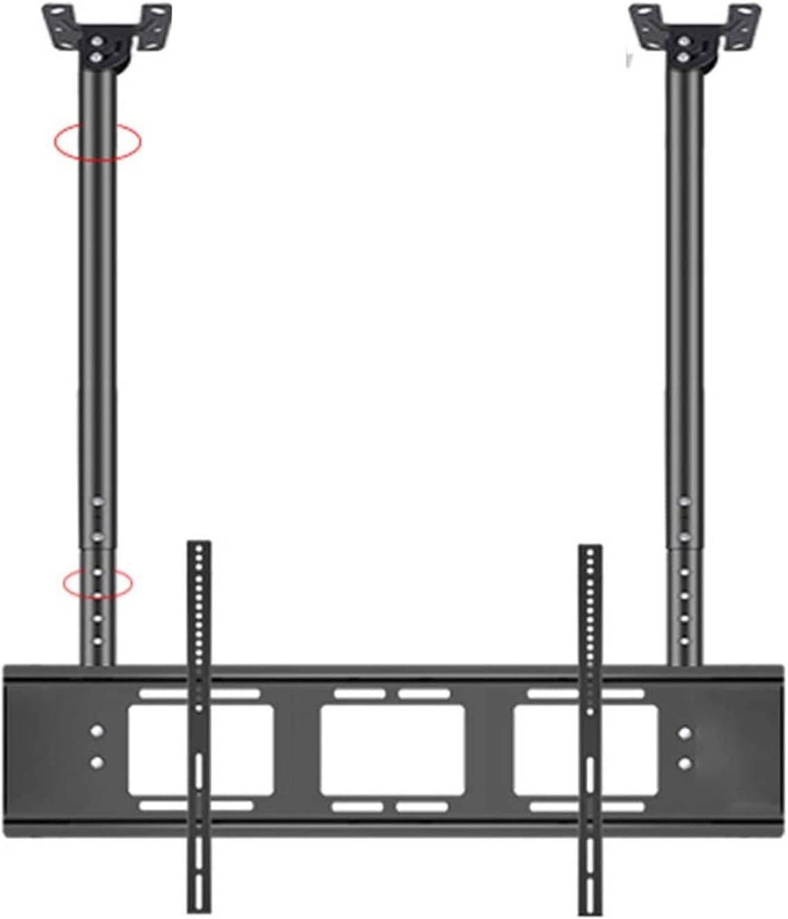 Double Bar Adjustable Tilt TV Bracket - 160kg 55-86 inch