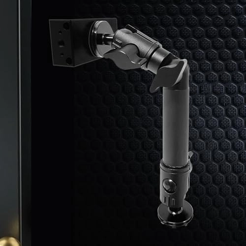 60mm to 10mm Mounting Arm - Carbon fiber Compatible with 20mm ball mount bases
