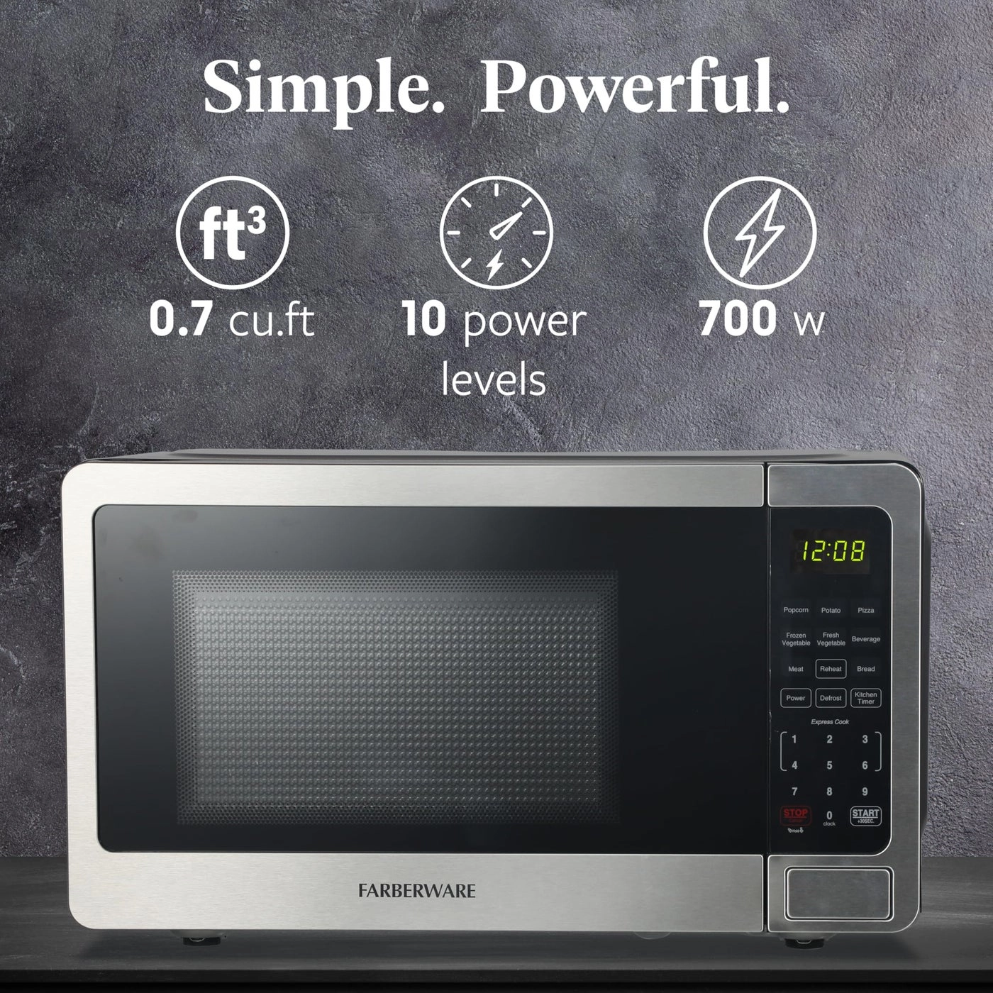 Countertop Microwave Oven - 0.7 Cu. Ft.