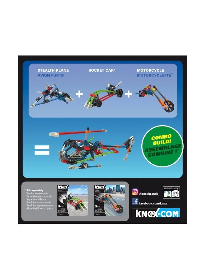 Imagine Stealth Plane - 60 pcs