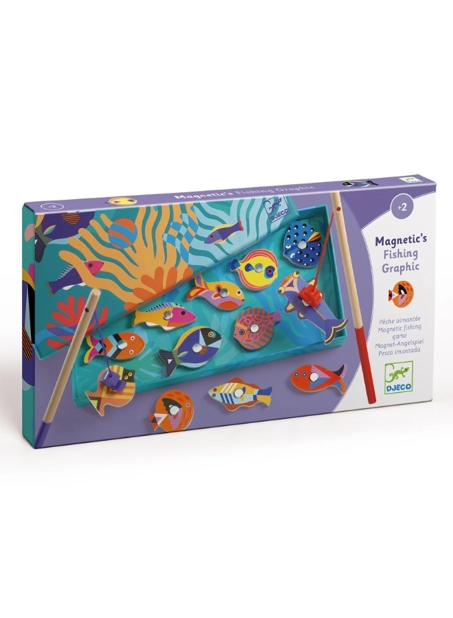 Magnetic Fishing Graphic - 6+ Years