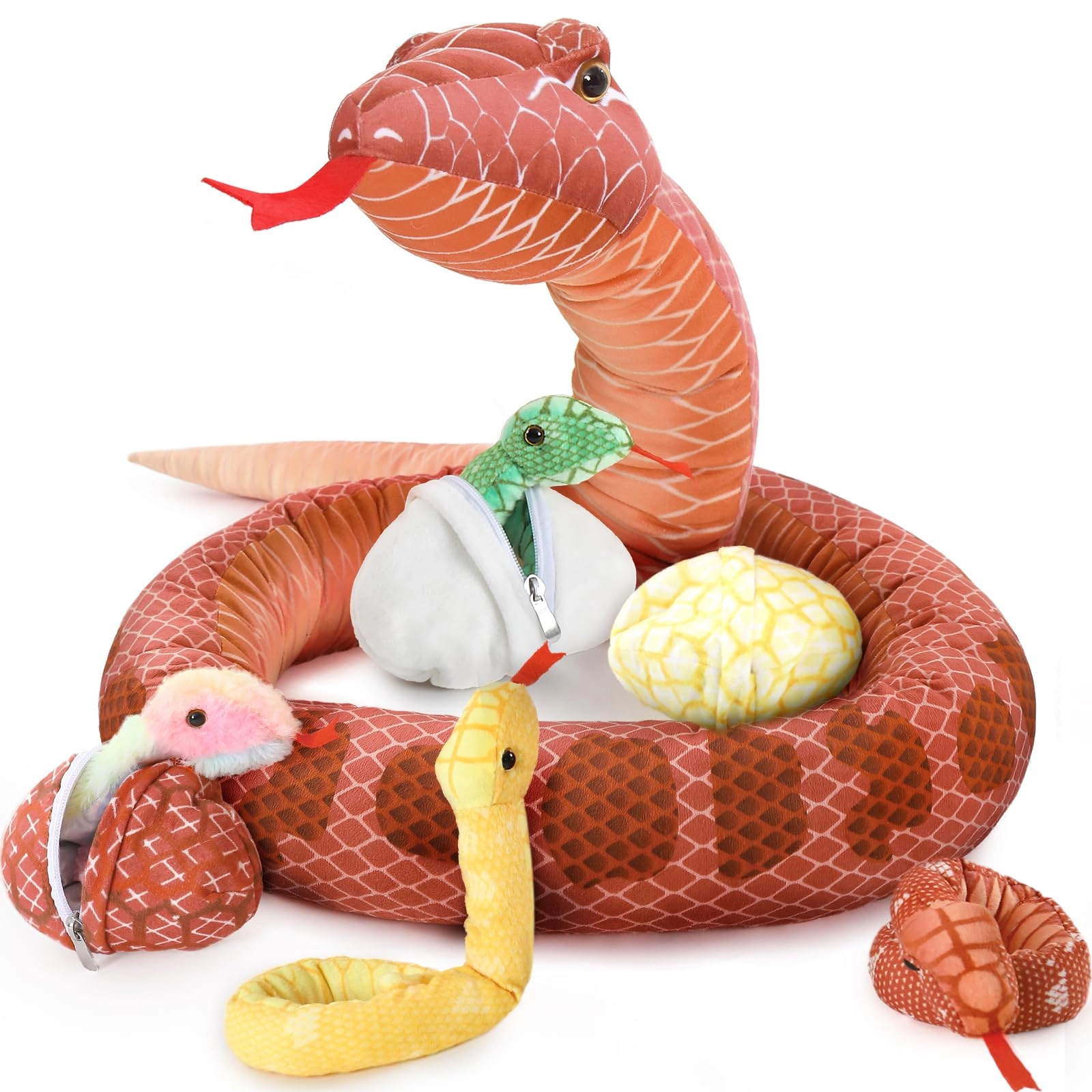 Snake with Babies in Eggs - 300 cm