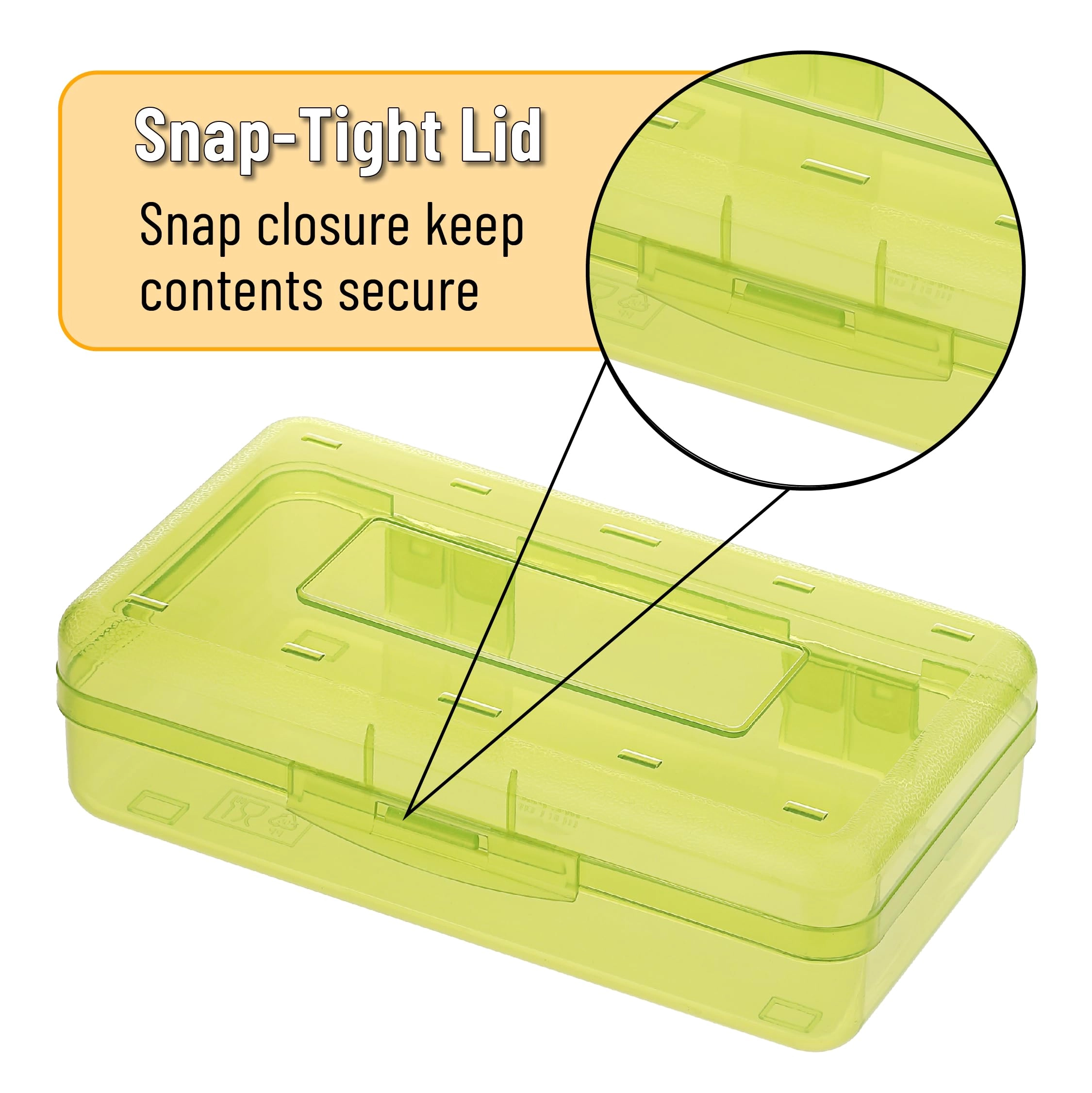 Pencil Box - 2 Pack