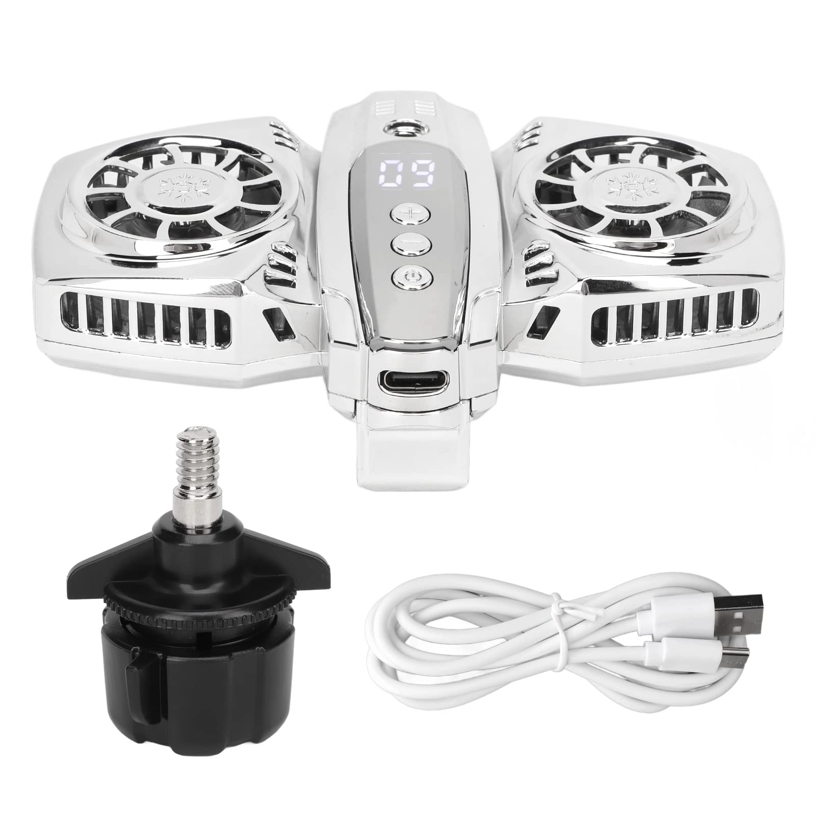 Yechiry Mobile phone cooler - Silver 66-90mm