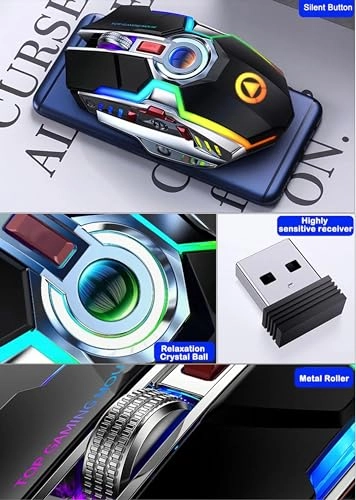 Gaming RGB Breathing Light Mouse - USB