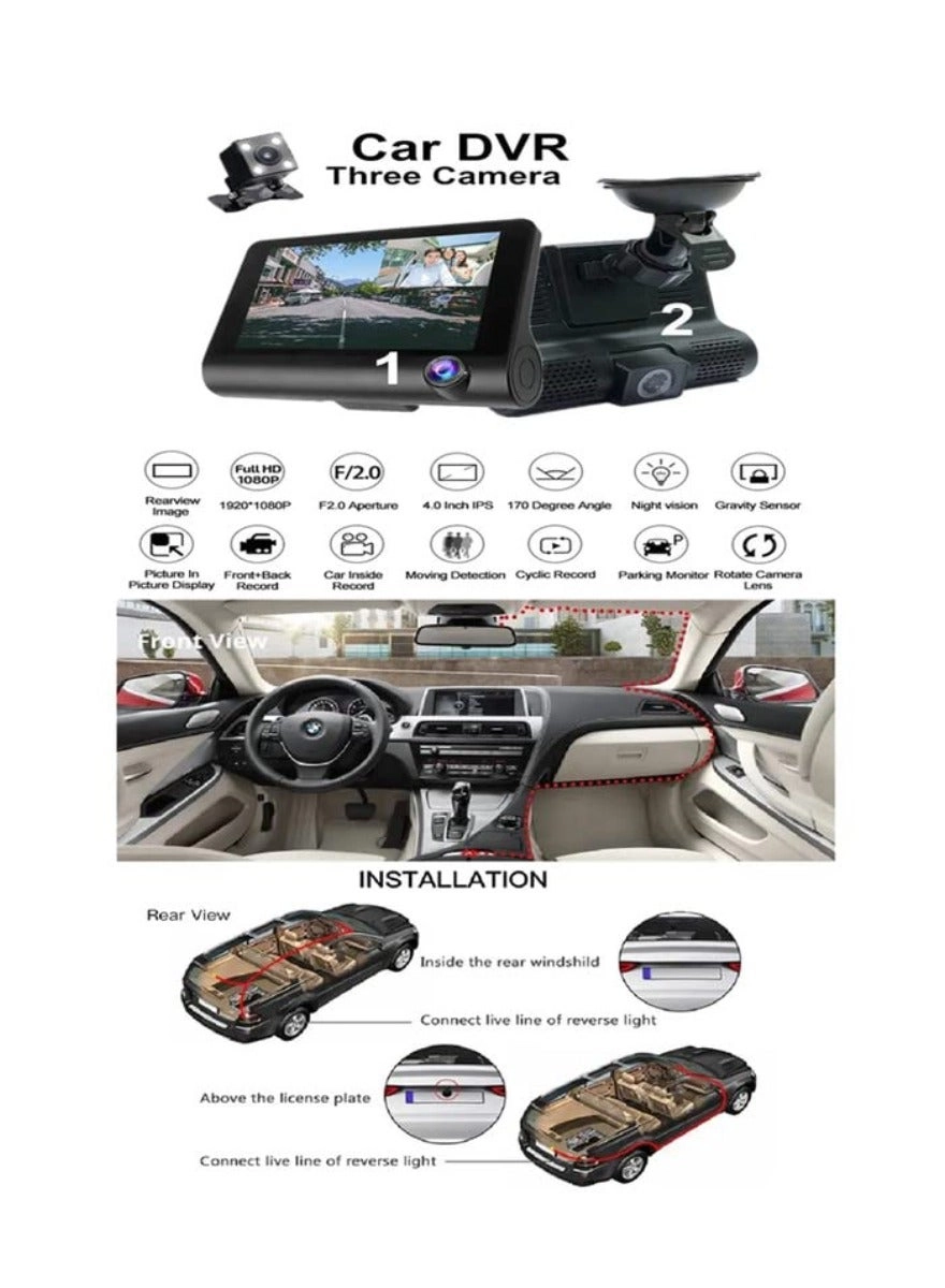 Car Dash Camera - 1080P