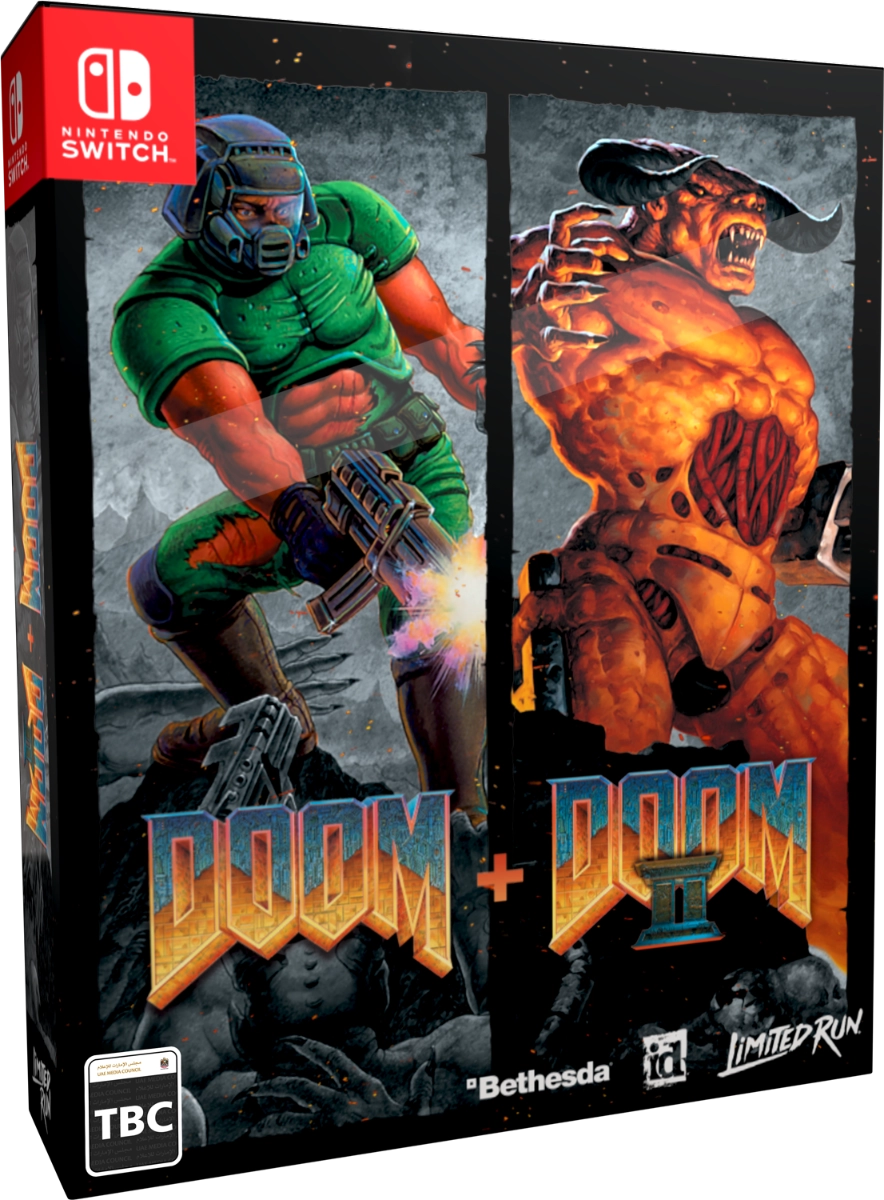 Limited Run DOOM + DOOM II - Big Box Edition Switch