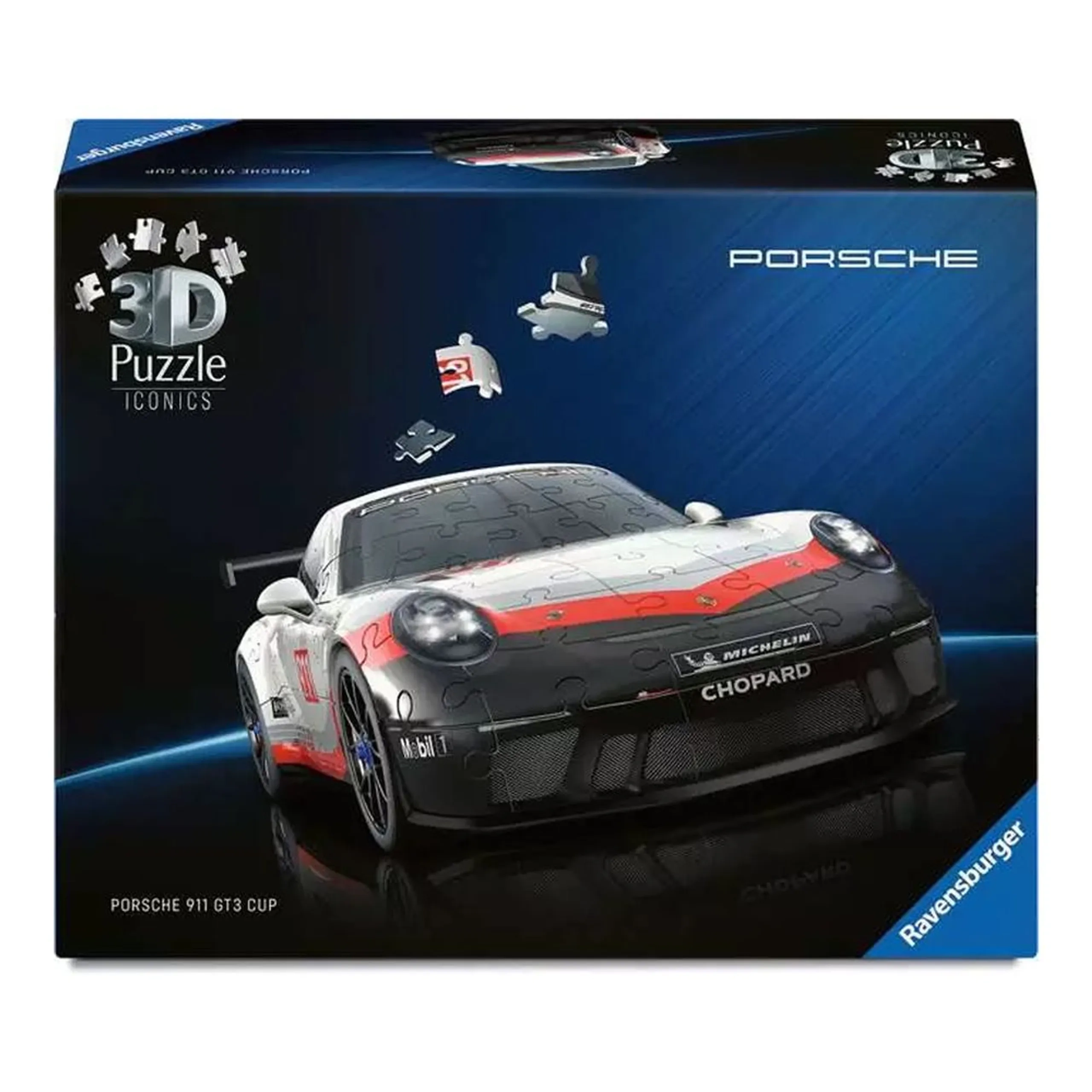 Ravensburger Porsche 911 GT3 3D Puzzle (622-12008039_8) - 154 pcs