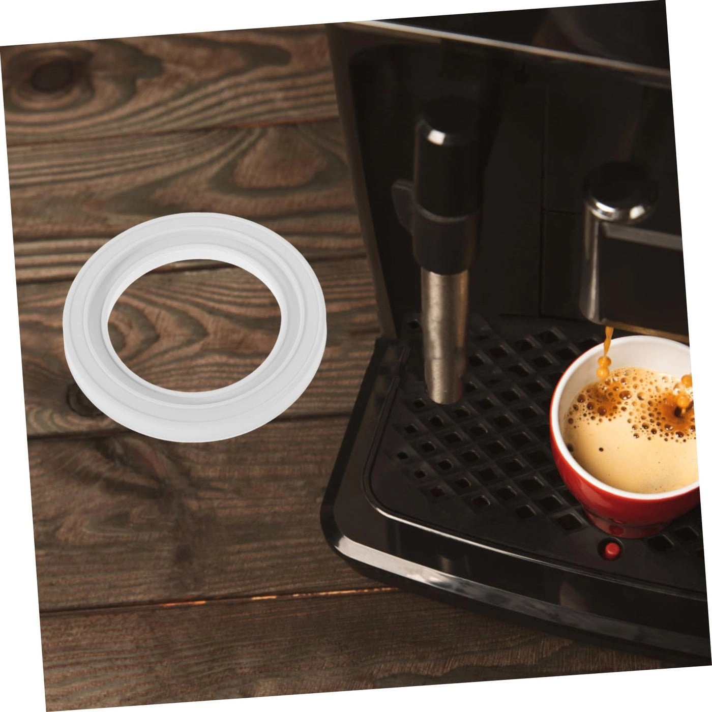 Replacement Seal Gasket - White Silicone 7.20X7.20X0.95cm