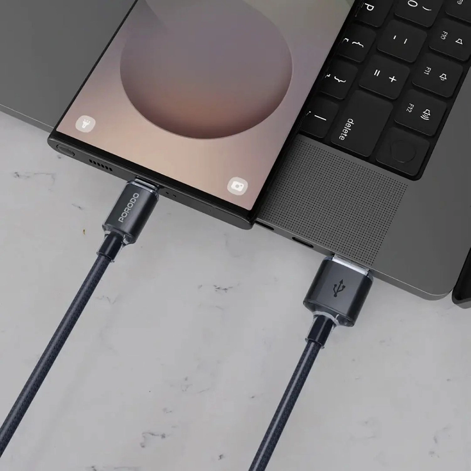 USB Cable 27W USB-A to USB-C 1m