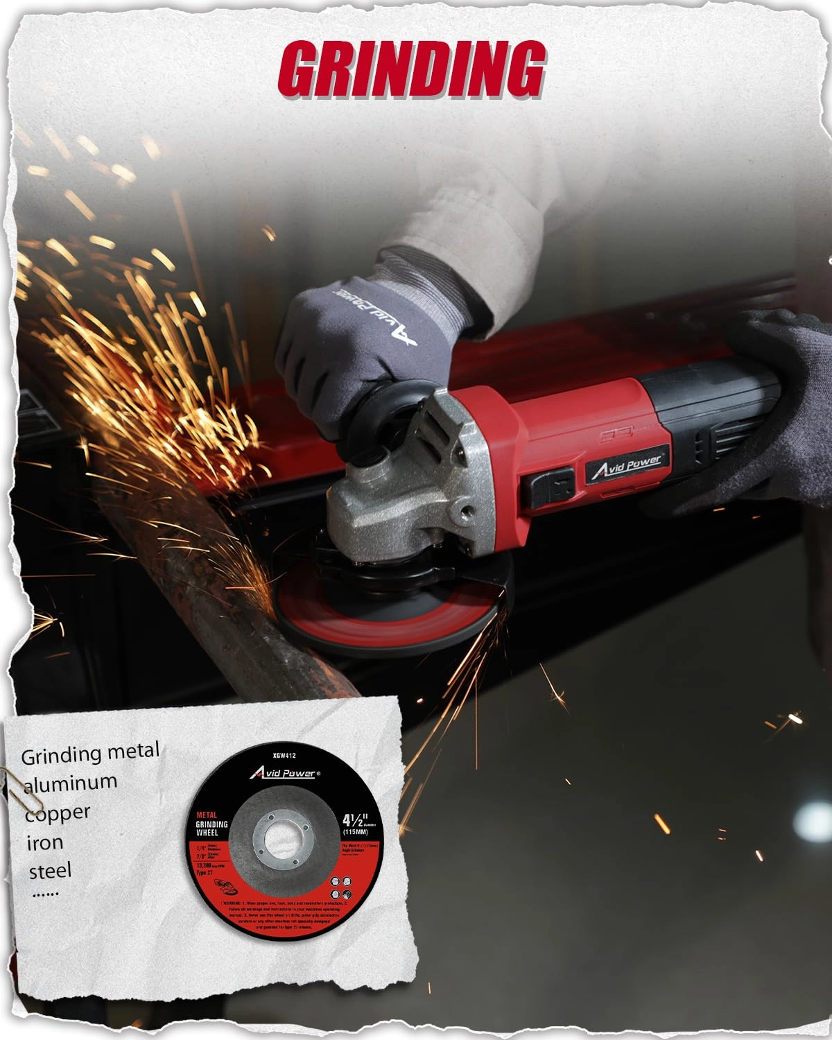 Angle Grinder - 4-1/2 inch