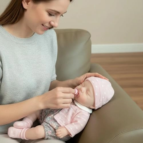 Reborn Baby Doll - 12 inch Vinyl Girl Ages 3+