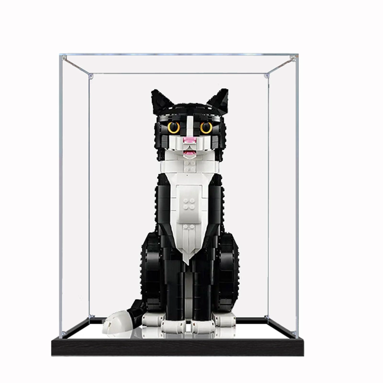 Clear Acrylic Display Case - Dustproof 27 x 27 x 37 cm