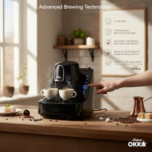 Okka OK0040 Elite - 3 Cups One Touch