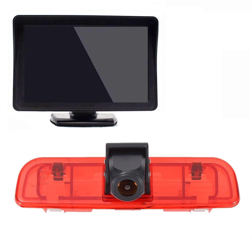 Car Mirror Monitor - 4.3 inch + Rear View Camera - 1280 x 720