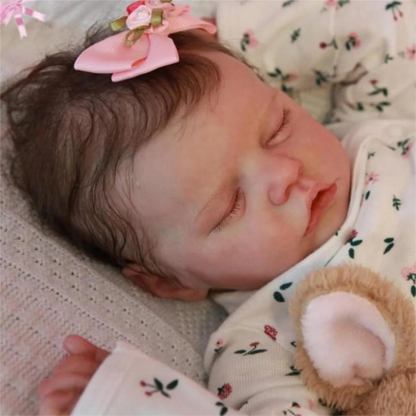 Reborn Baby Doll - 18 inch Full Body Silicone Sleeping