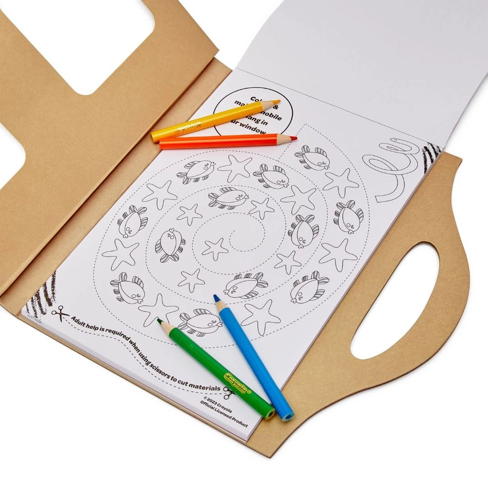 Krafting Kindness - Portable Activity Case 12 mini coloring pencils