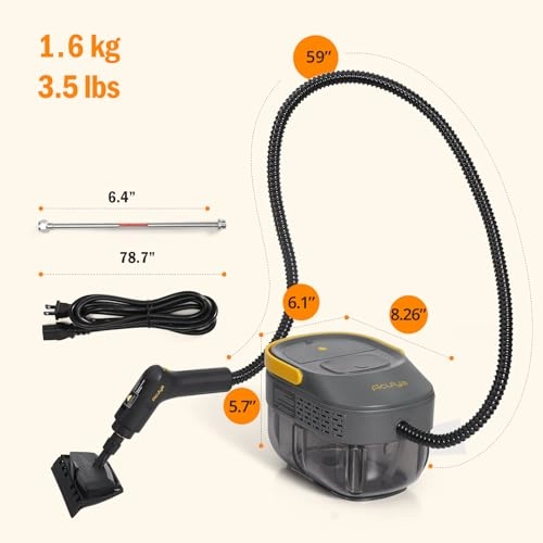 steam cleaner for home - 3 Bar 1.69 Quarts