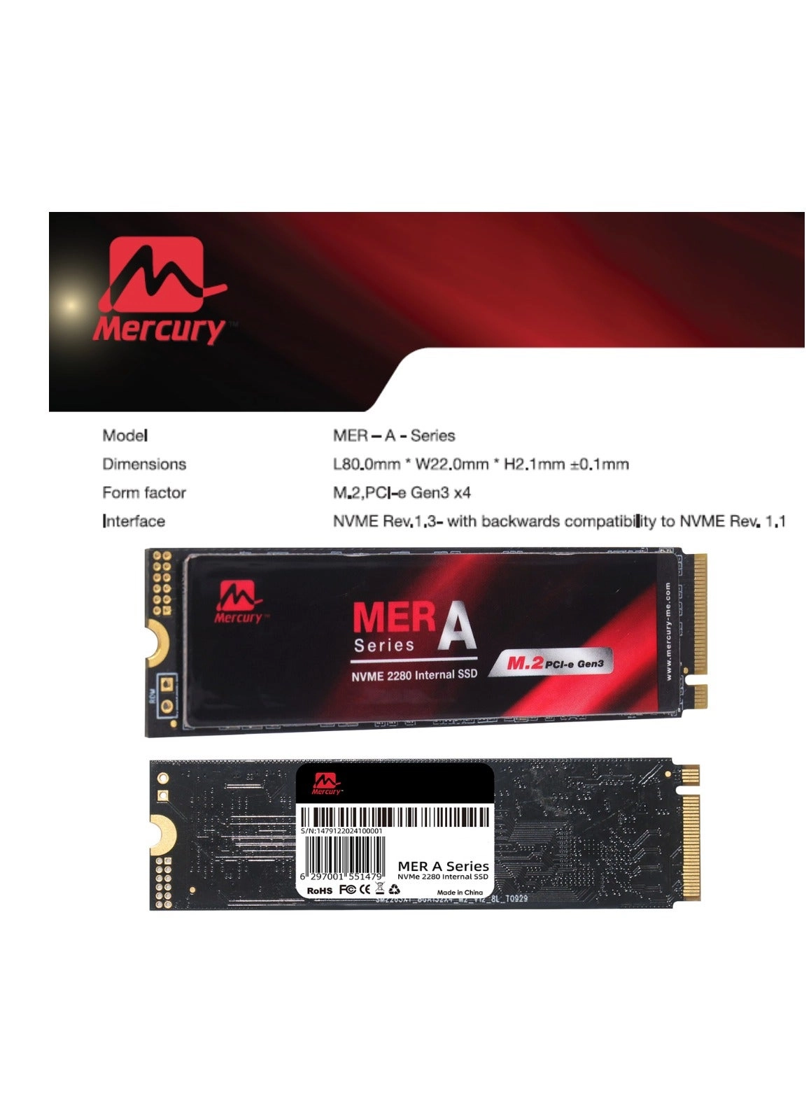 MERA-Series - 2 TB M.2 2280