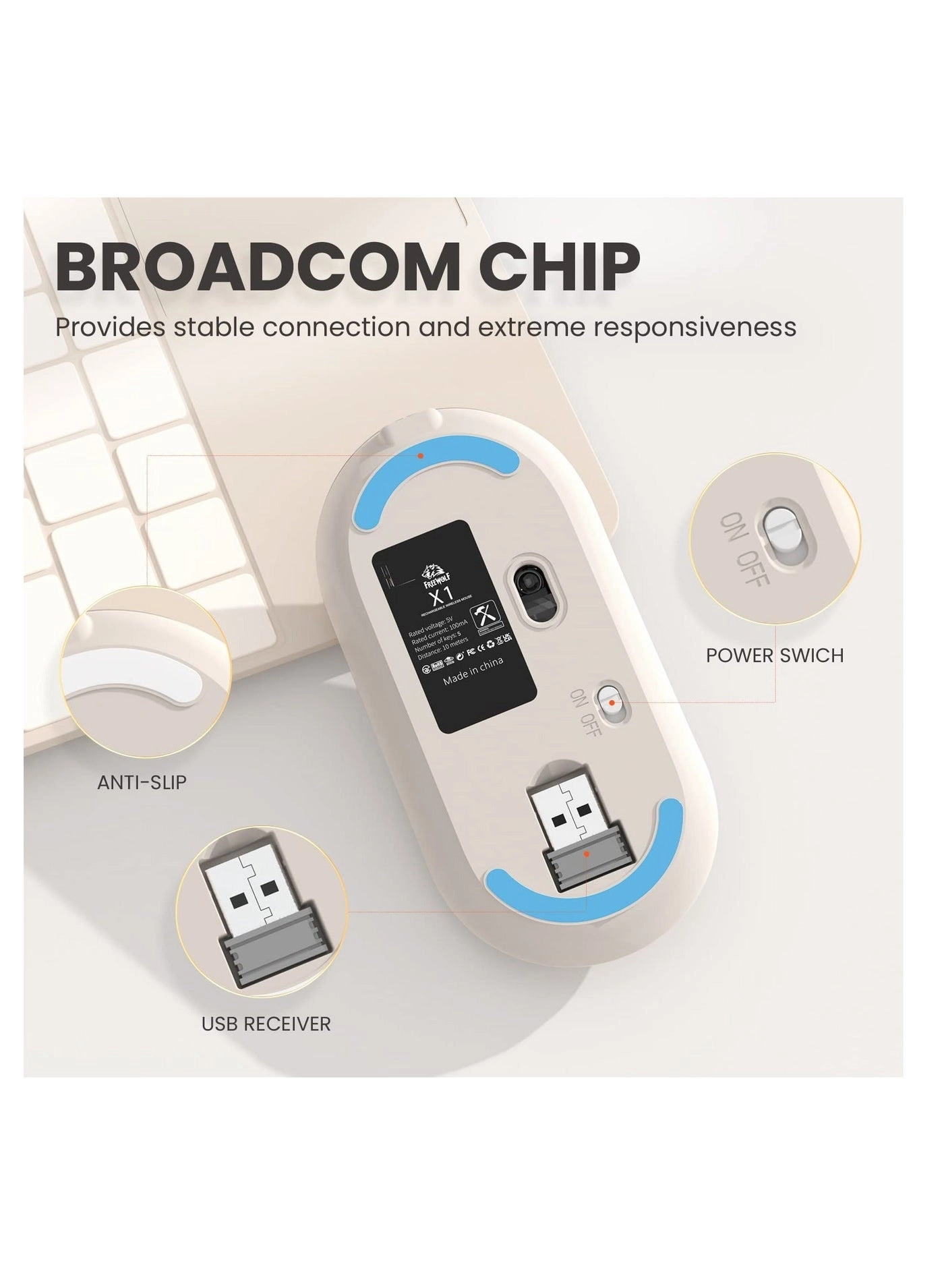 Lightweight Wireless Mouse - Wireless