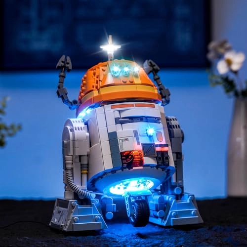 LED Light Set - Compatible with 75416 Astromech Droid USB Battery