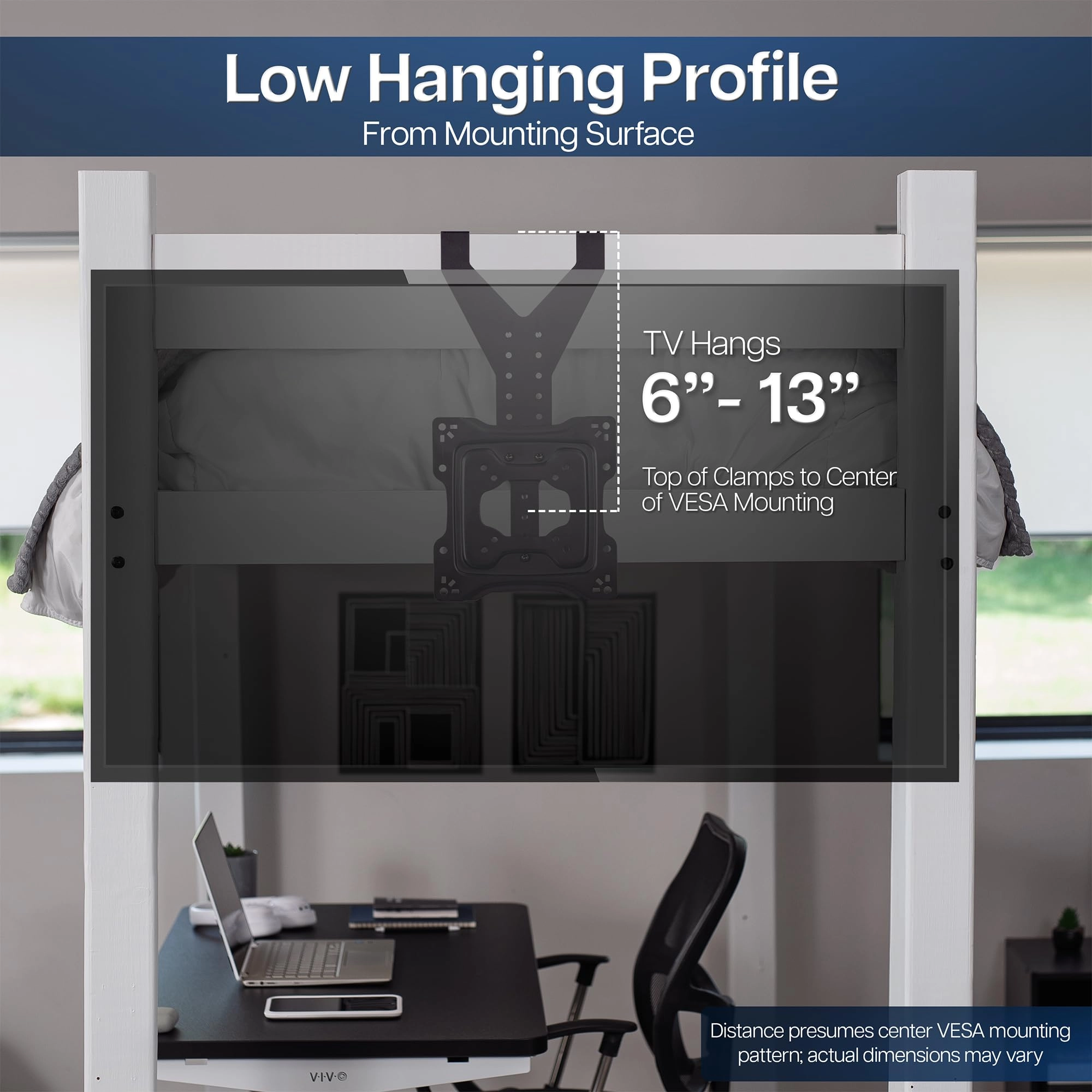 TV Hanger Bracket - 44 lbs 24 to 55 inch