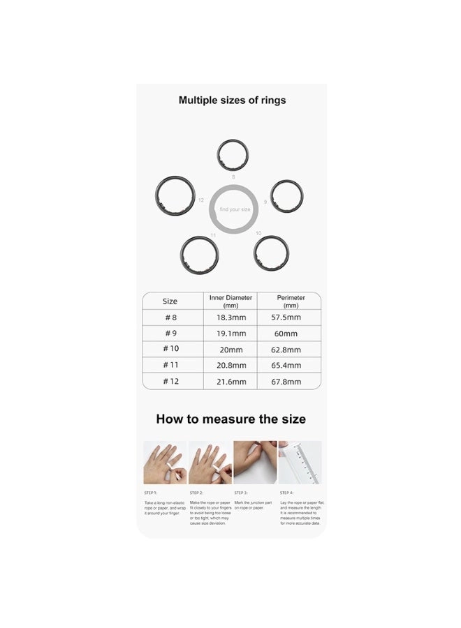 Smart Ring - Health Tracker Sleep Exercise Monitoring