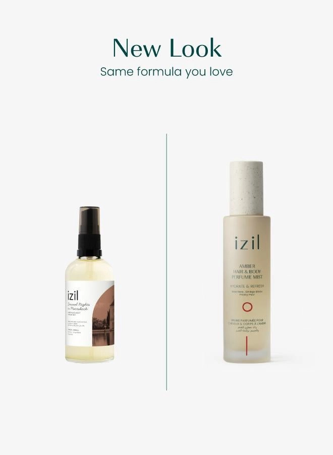 Amber Hair & Body Perfume Mist - Amber