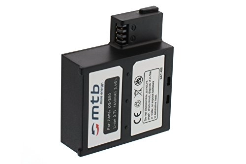 Battery for Rollei Bullet Actioncam 6S WiFi, 7S WiFi - 2 x 3.7 Volts