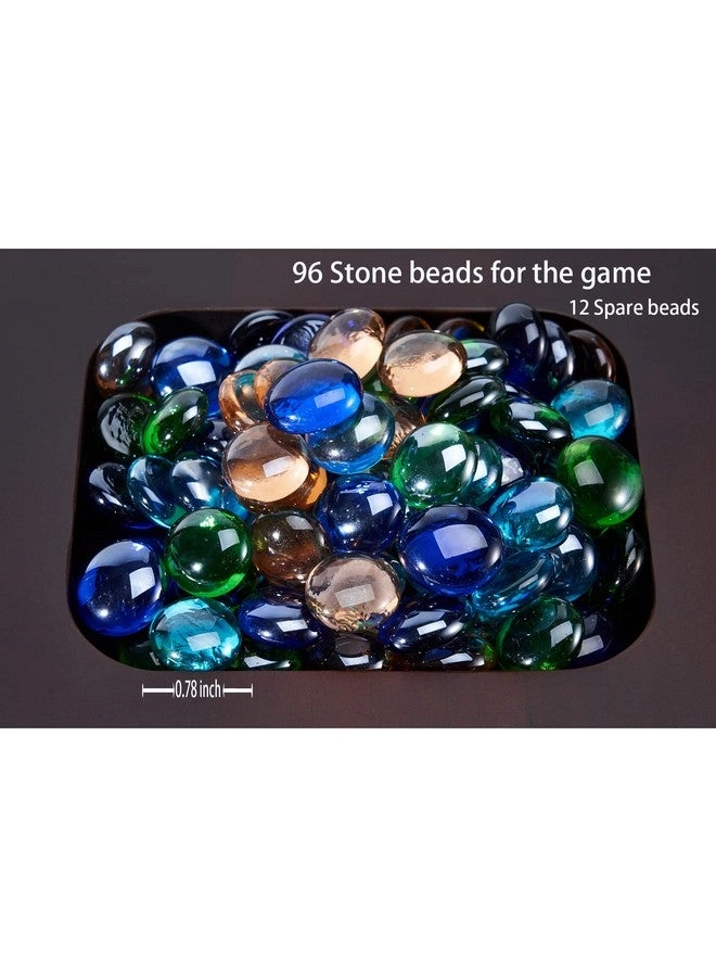 Mancala - 4 Player Folding Solid Wood