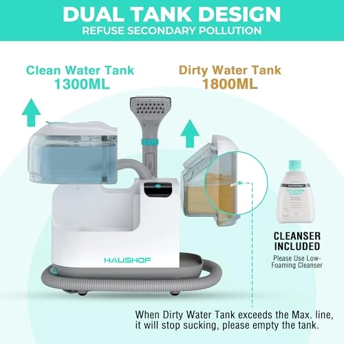 StainZapper Vapo - Cold Water Hot Water Steam 1200 watts