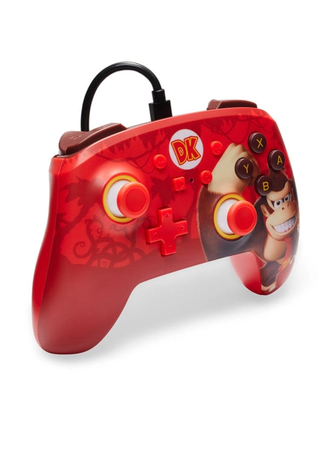 Nintendo Switch Enhanced Wired Controller Donkey Kong Flex