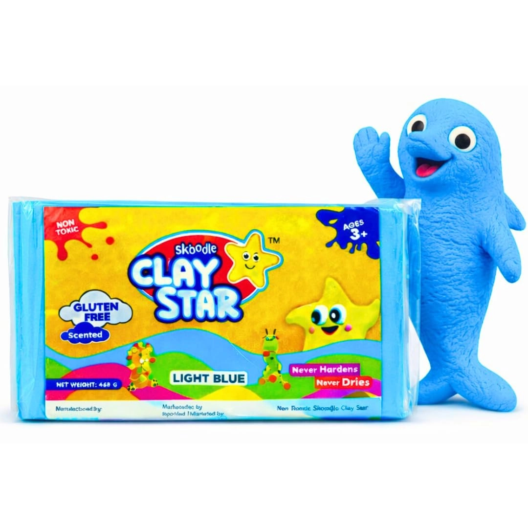 SKOODLE Air Dry Modelling Clay - 3+ years 1 piece