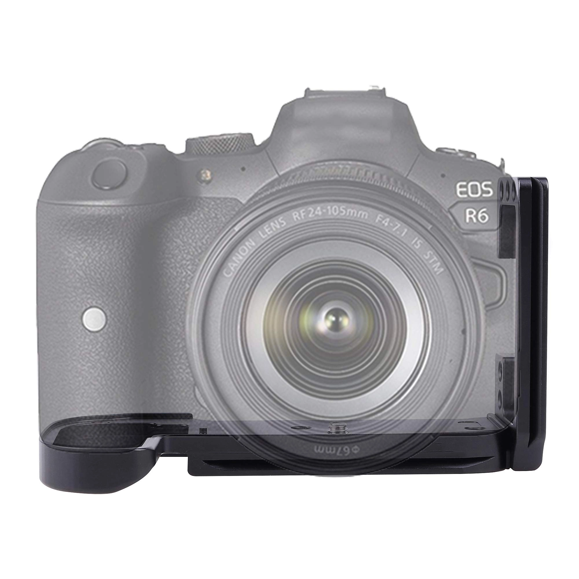 Hersmay L Plate Bracket - Canon EOS R5 R6 R5C Extendable Vertical Quick Release
