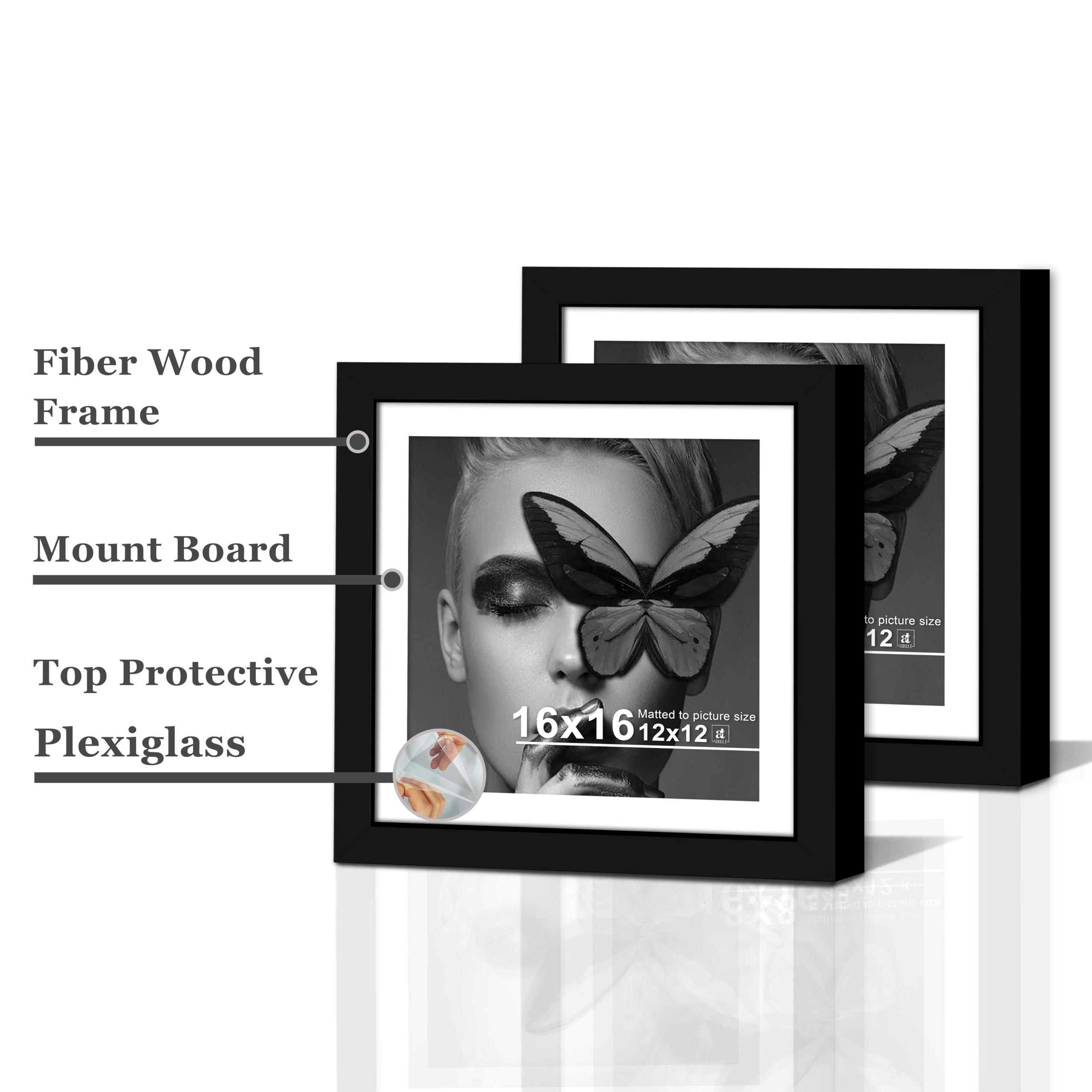 Document Frame - 40.6L x 40.6W Centimeters