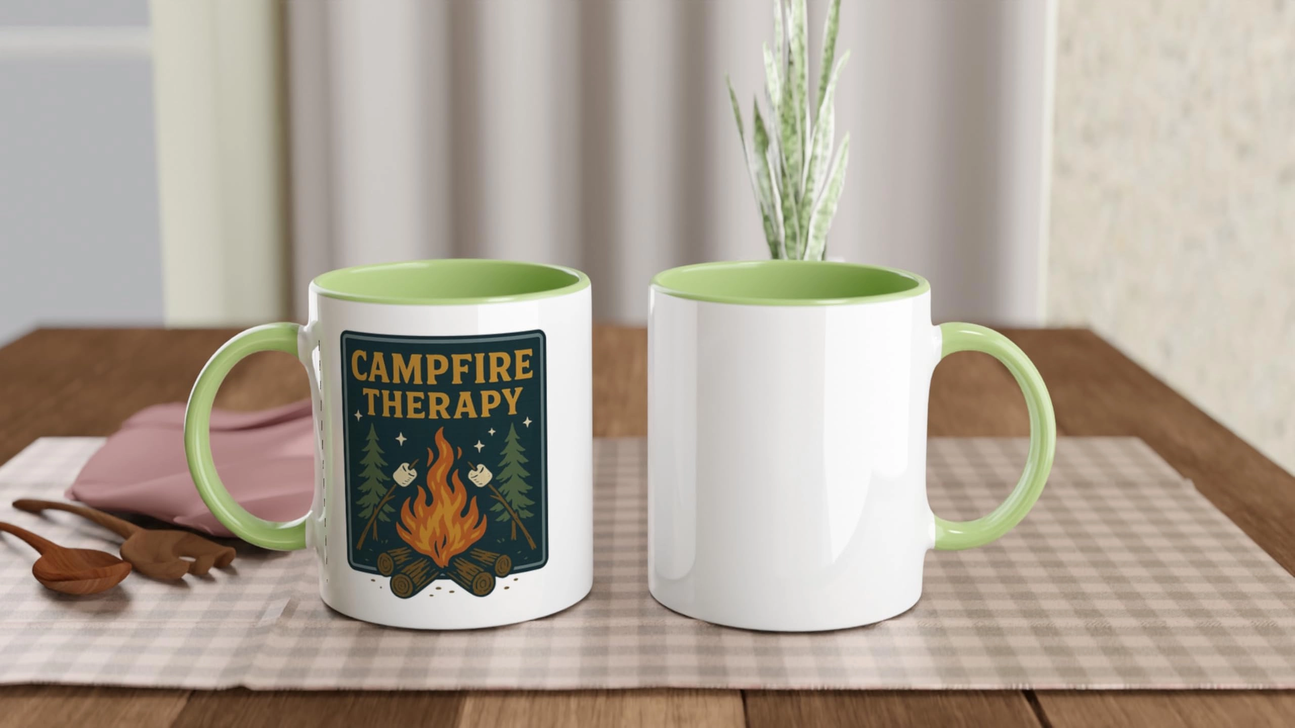 Campfire Therapy Mug - 1 pcs Personalised Dog Lover