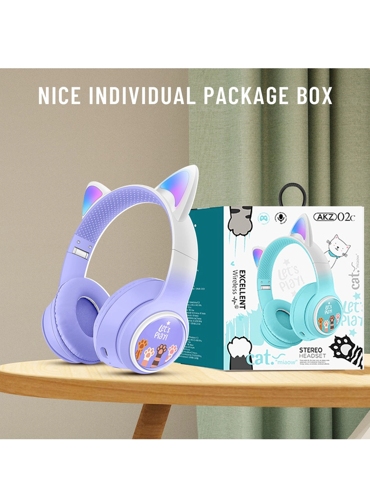 AKZ-02c Wireless Headphone