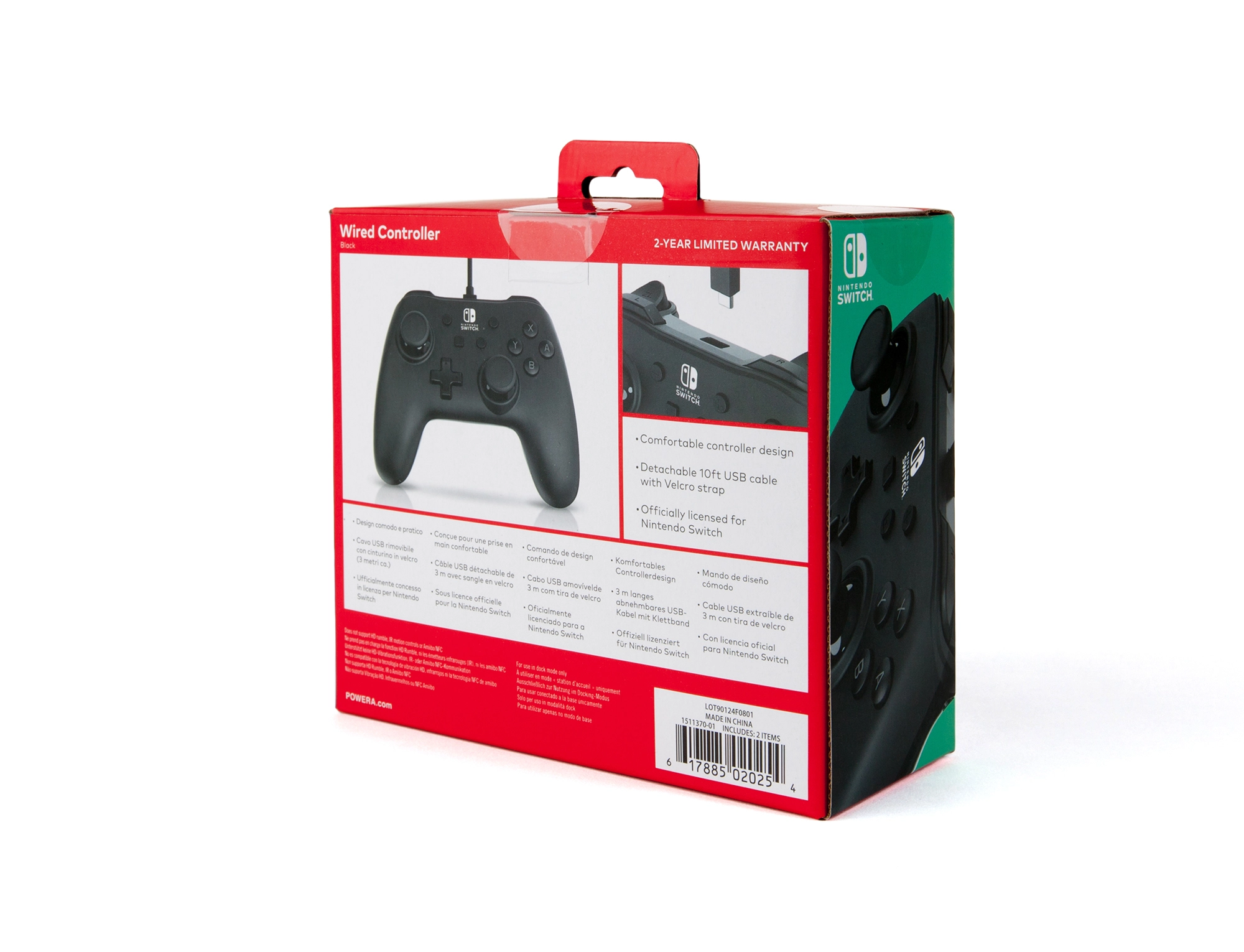 Wired Controller For Nintendo Switch