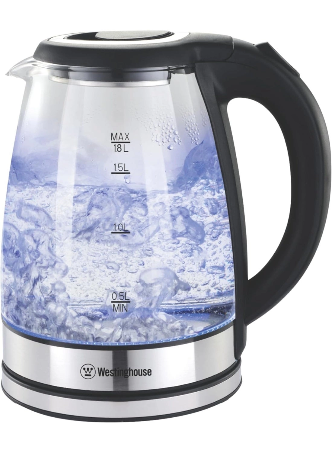 Westinghouse Digital Electronics Glass Electric Kettle