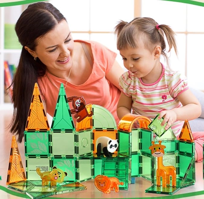 Magnetic Tiles - 36 months - 9 years 50 pieces