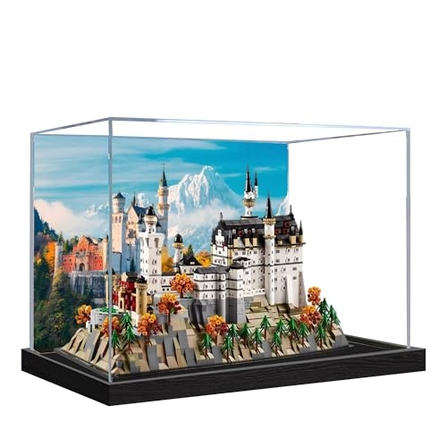 Acrylic Display Case for Lego 21063 Neuschwanstein Castle