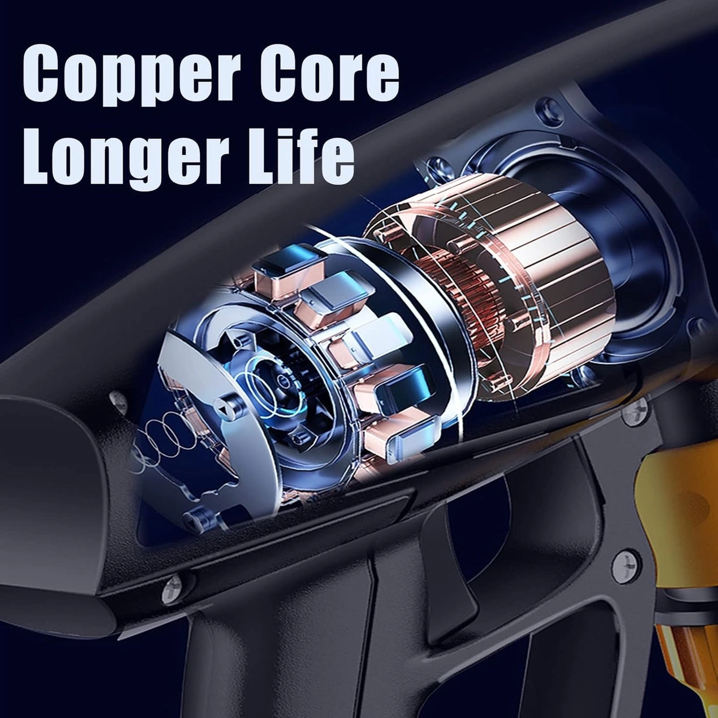 Cordless Electric Pressure Washer - 50Bar 20000mAh Foam Generator