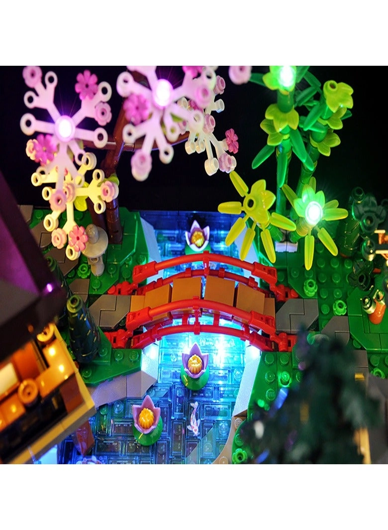 LED Light for Lego-10315 Icons Tranquil Garden Building Blocks Model