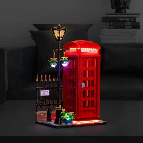 Light Kit for Lego 21347 - LED Red
